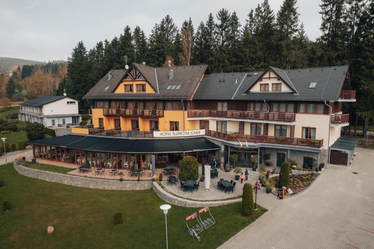 Hotel Slunecna Louka Lipno nad Vltavou Exterior photo